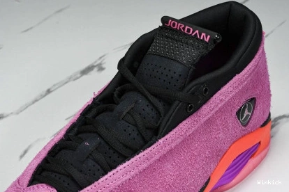 LOW RETRO (W) JORDAN SHOCKING DH4121-600 PINK 14 1115